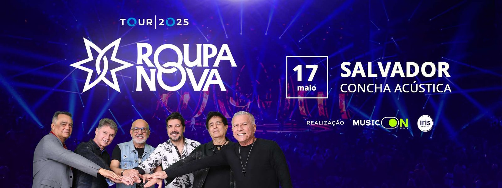 Roupa Nova em Salvador “Tour 2025”