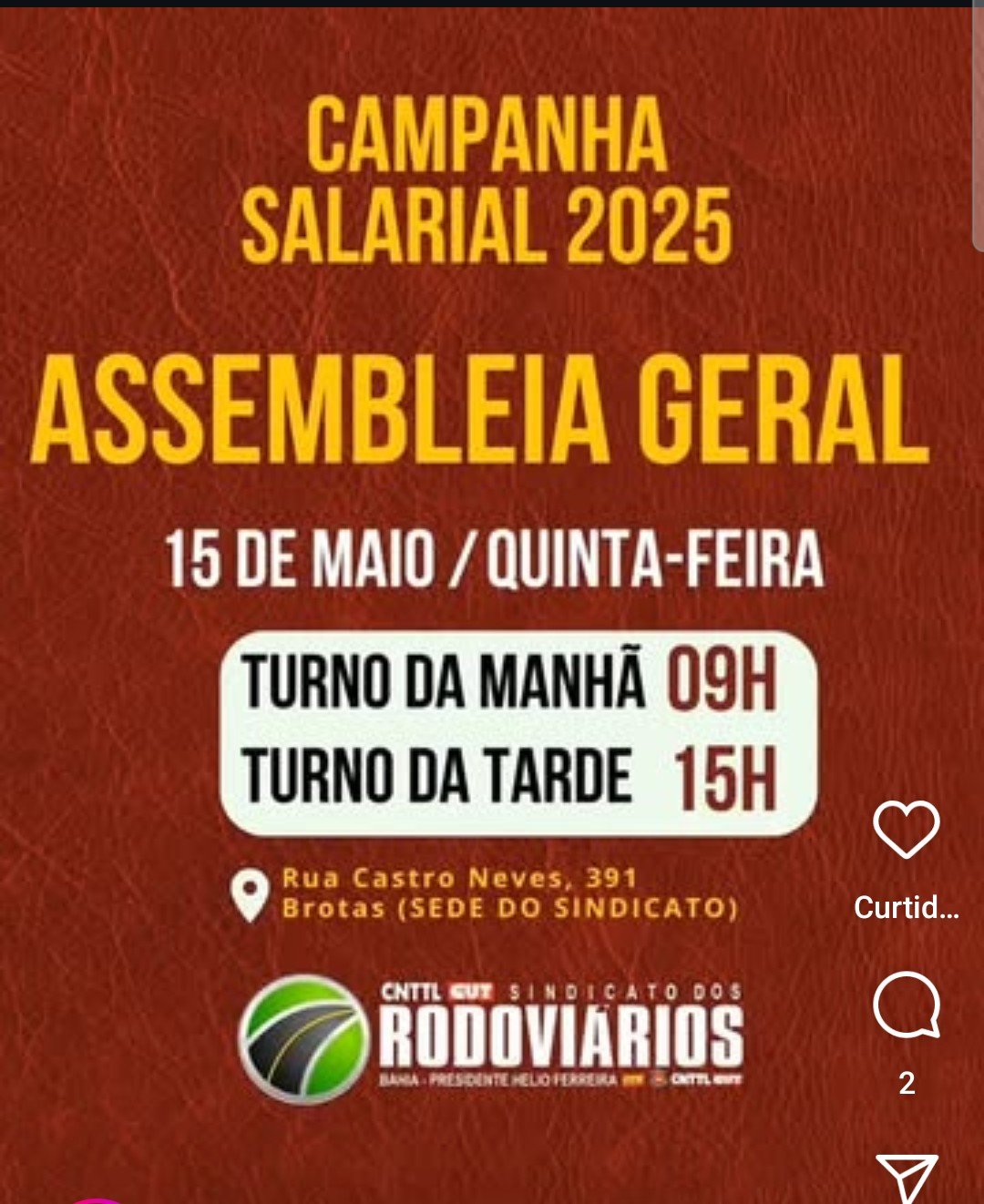 Assembleia dos Rodoviários