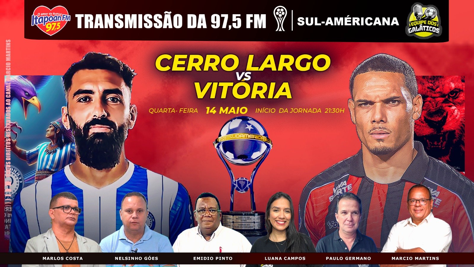 Assista AO VIVO – Cerro Largo x Vitória