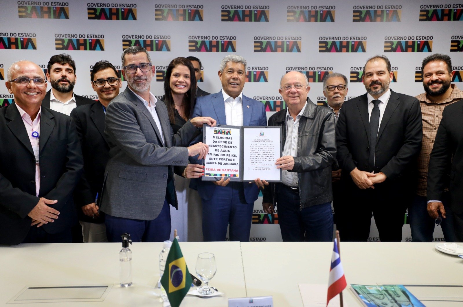 Governador autoriza licitação para ampliação do esgotamento sanitário e abastecimento de água de Feira de Santana