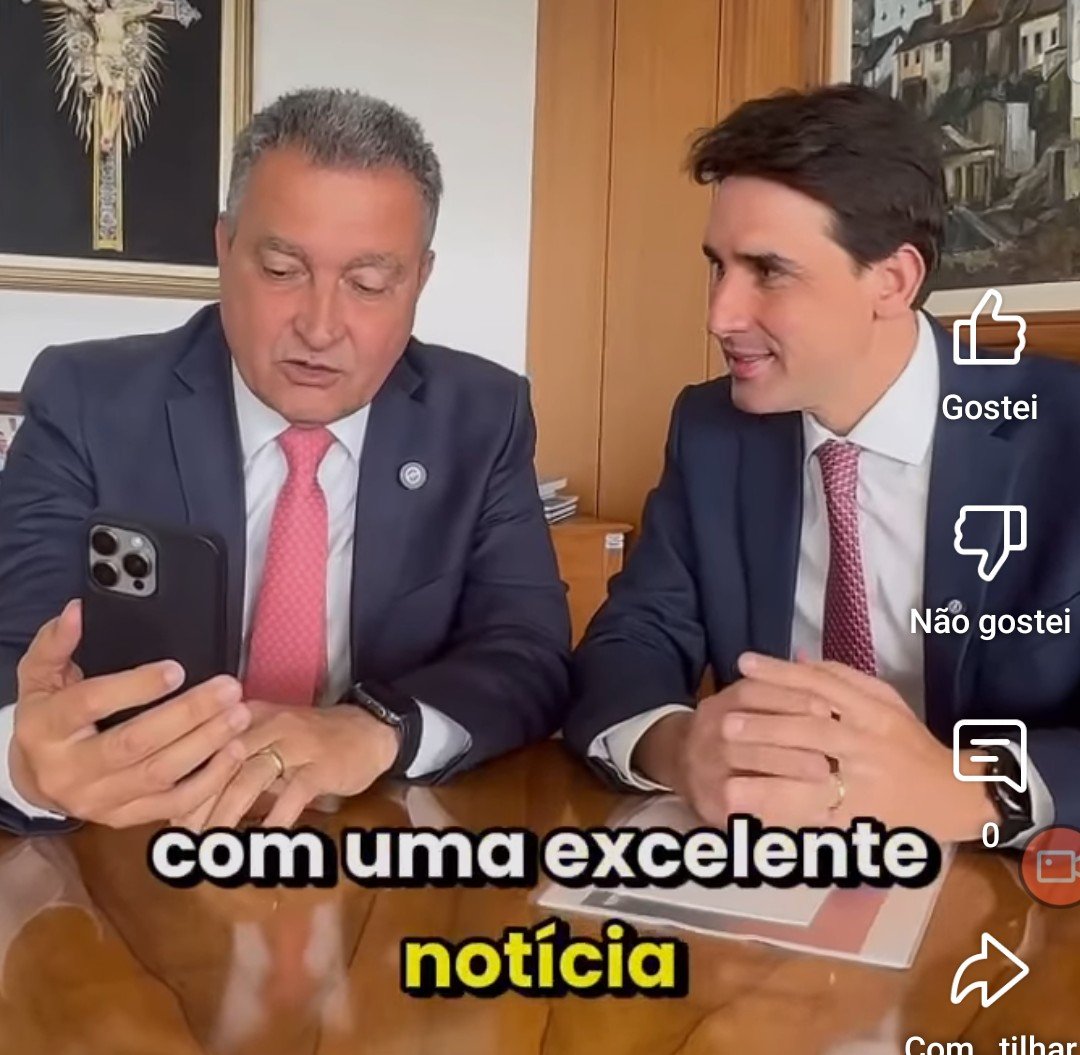 Rui Costa em vídeo falando da ampliação do aeroporto de Barreiras no Oeste Bahiano