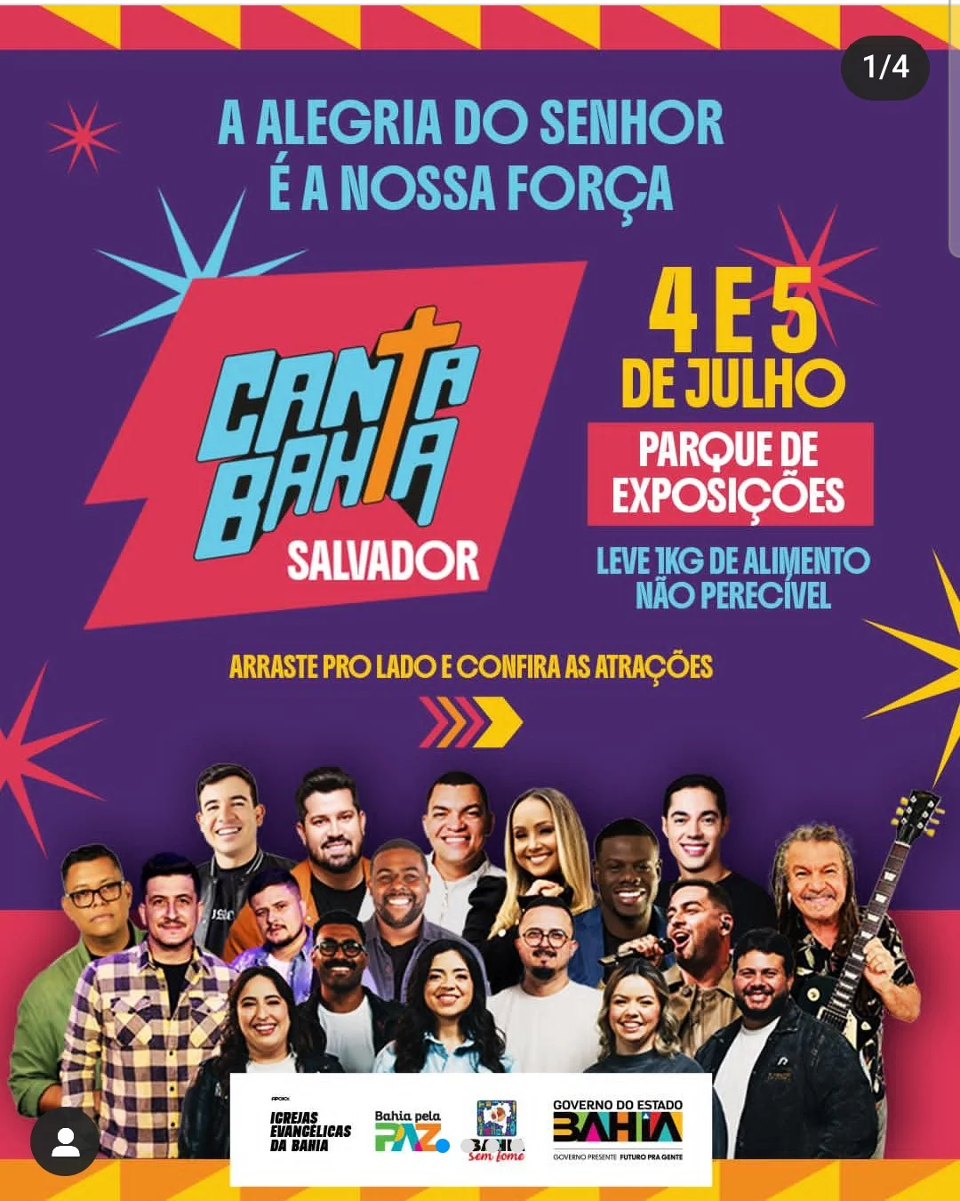 Evento Gospel – Canta Bahia