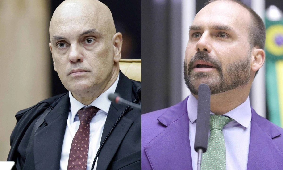 Deputada pede bloqueio de bens de Eduardo Bolsonaro após lobby internacional por anistia para Jair Bolsonaro