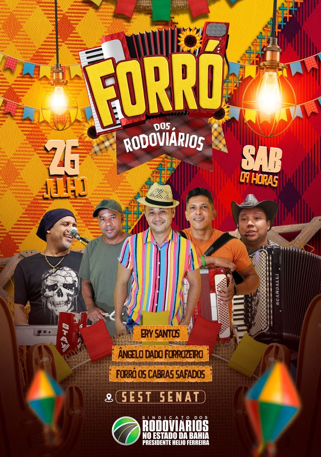 Saiba todas informações do Forró dos Rodoviários 2025