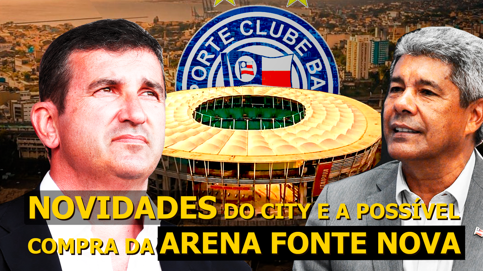 O Bahia pela lei pode comprar a Arena Fonte nova? Assista a análise de Marcio Martins
