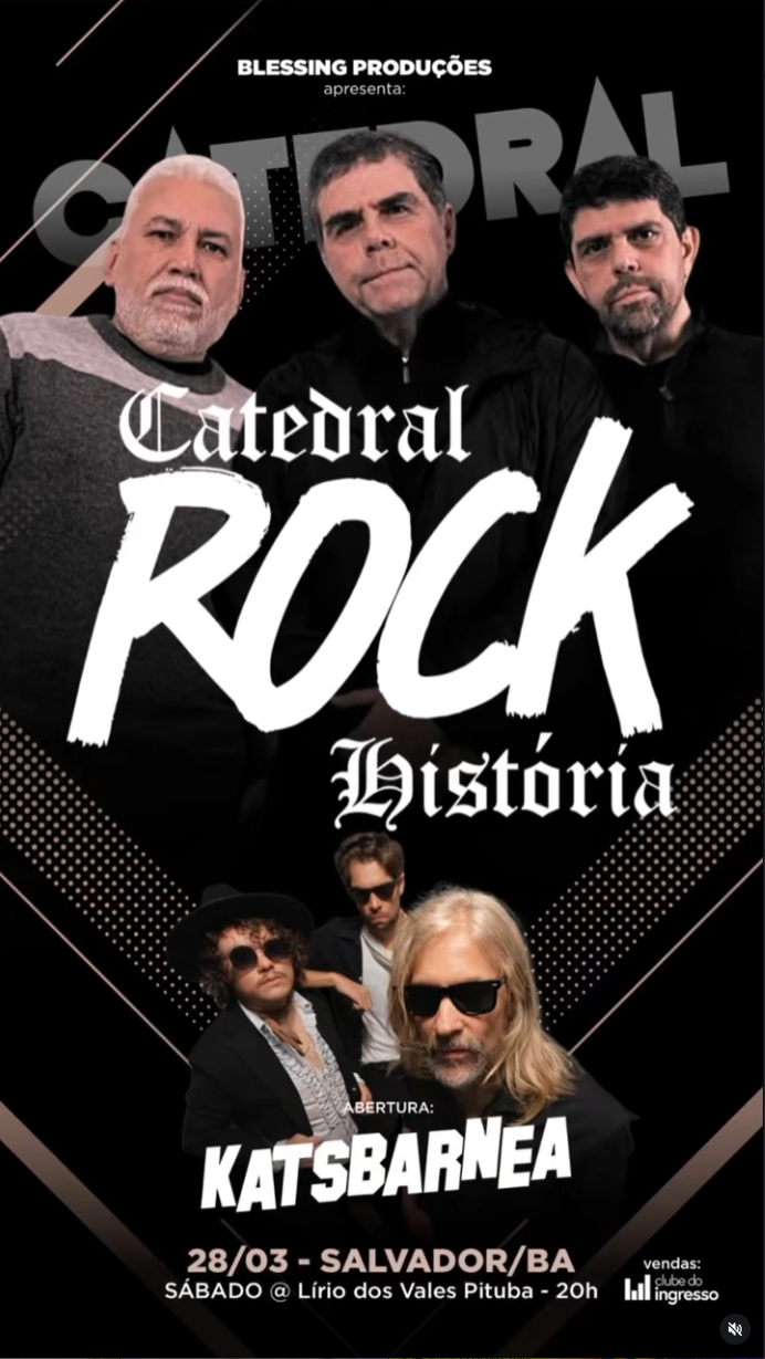 Eventos gospel – Catedral e Katsbarnea em Salvador