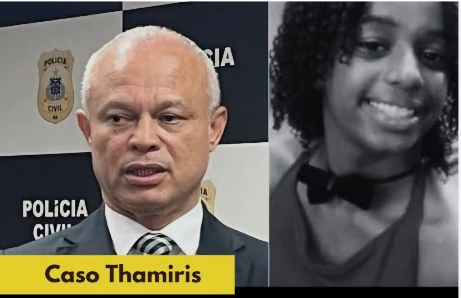 Polícia declara que o rodoviário Não têm envolvimento no caso da morte de Thamiris , Assista