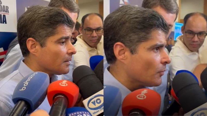 ACM Neto quebra o silêncio sobre encontros com Daniel Vorcaro