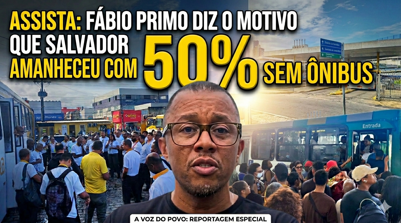 Fabio Primo dispara 50% da frota parada , ASSISTA E SABIA