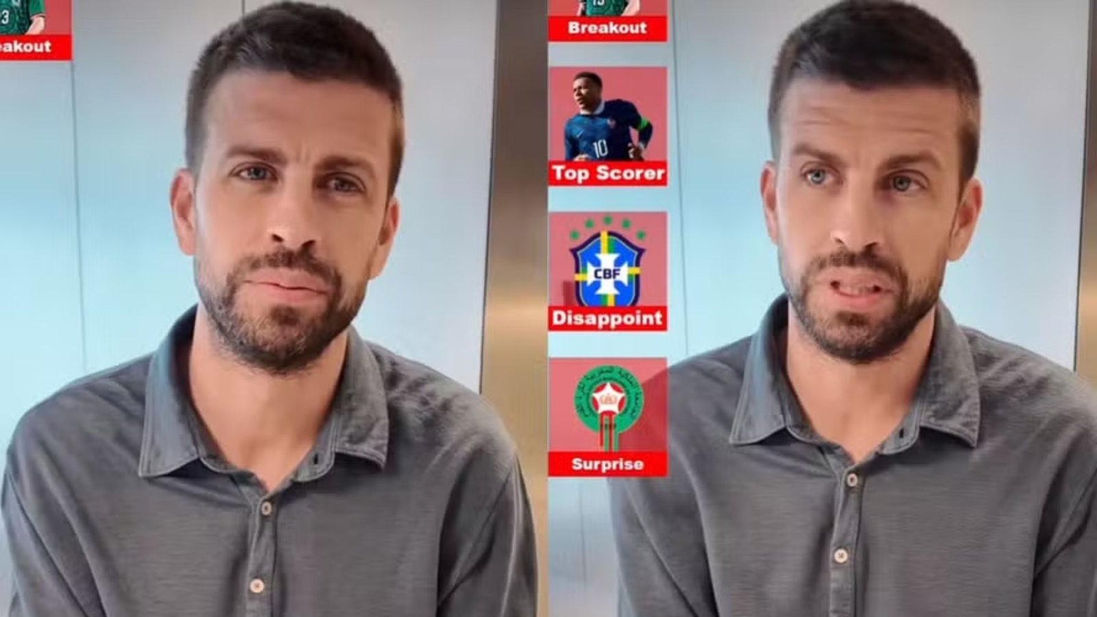 Piqué aponta Seleção Brasileira como “grande decepção” da Copa do Mundo de 2026