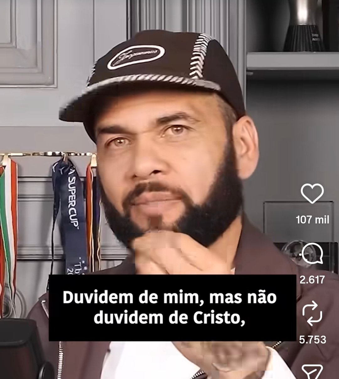 Assista Daniel Alves confessa que aceitou Jesus na prisão