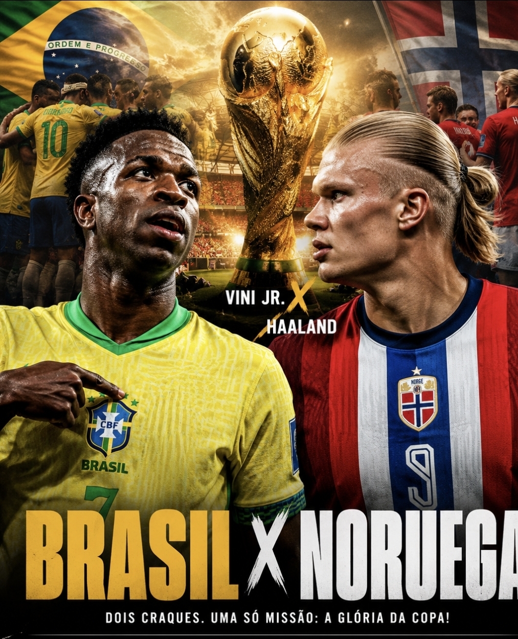 Conheça Haland o atacante que enfrentará o Brasil nas quartas da Copa