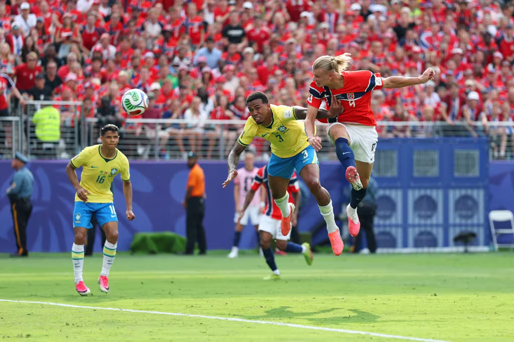 Brasil perde para a Noruega e está eliminado da Copa do Mundo