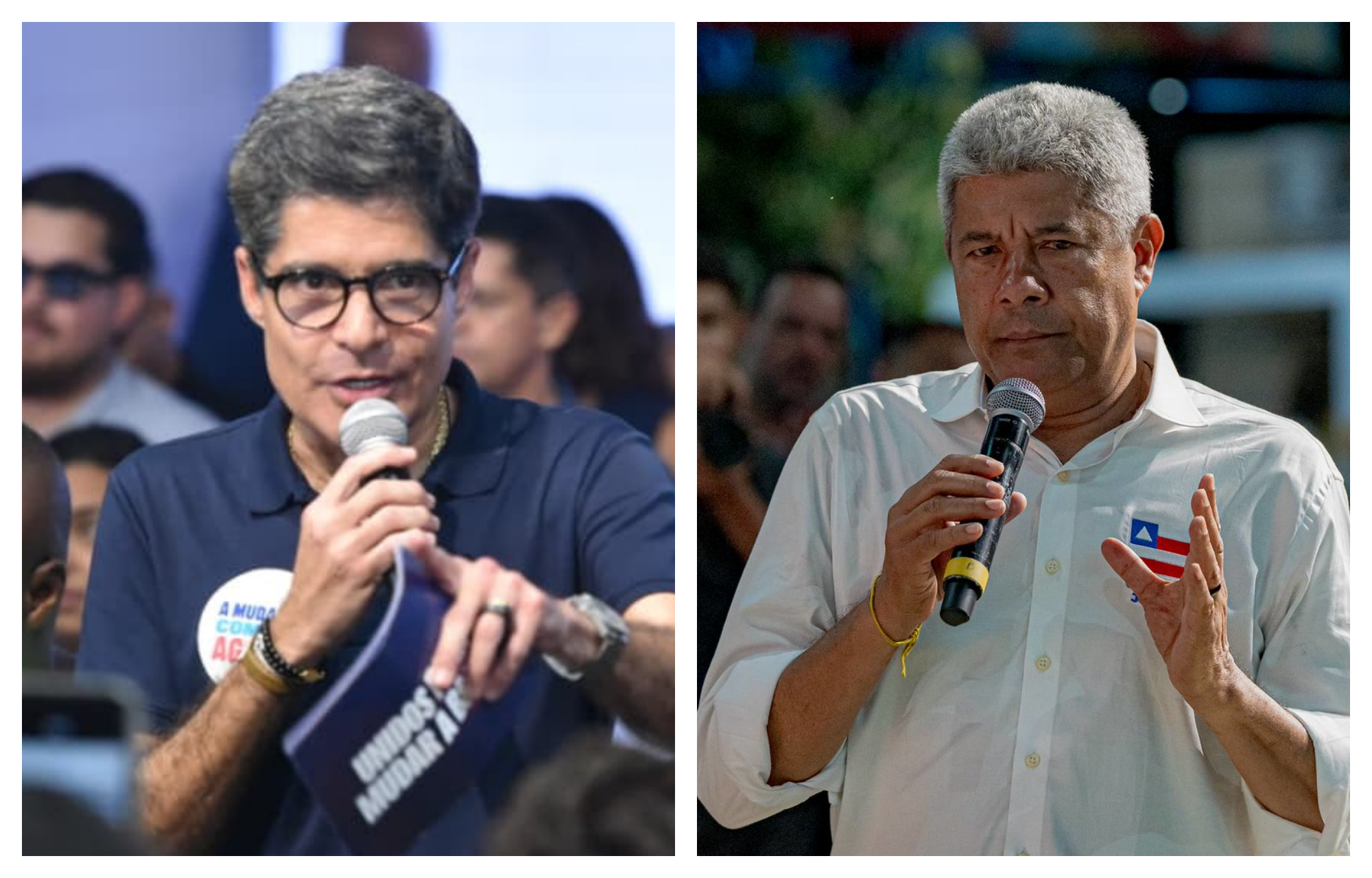 Pesquisa DataTrends: Neto recua 6%, Jerônimo cresce e disputa tem empate técnico no 1º e 2 turno