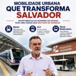 Assista o video onde Daniel Almeida destaca tarifa e investimentos em mobilidade urbana de Salvador