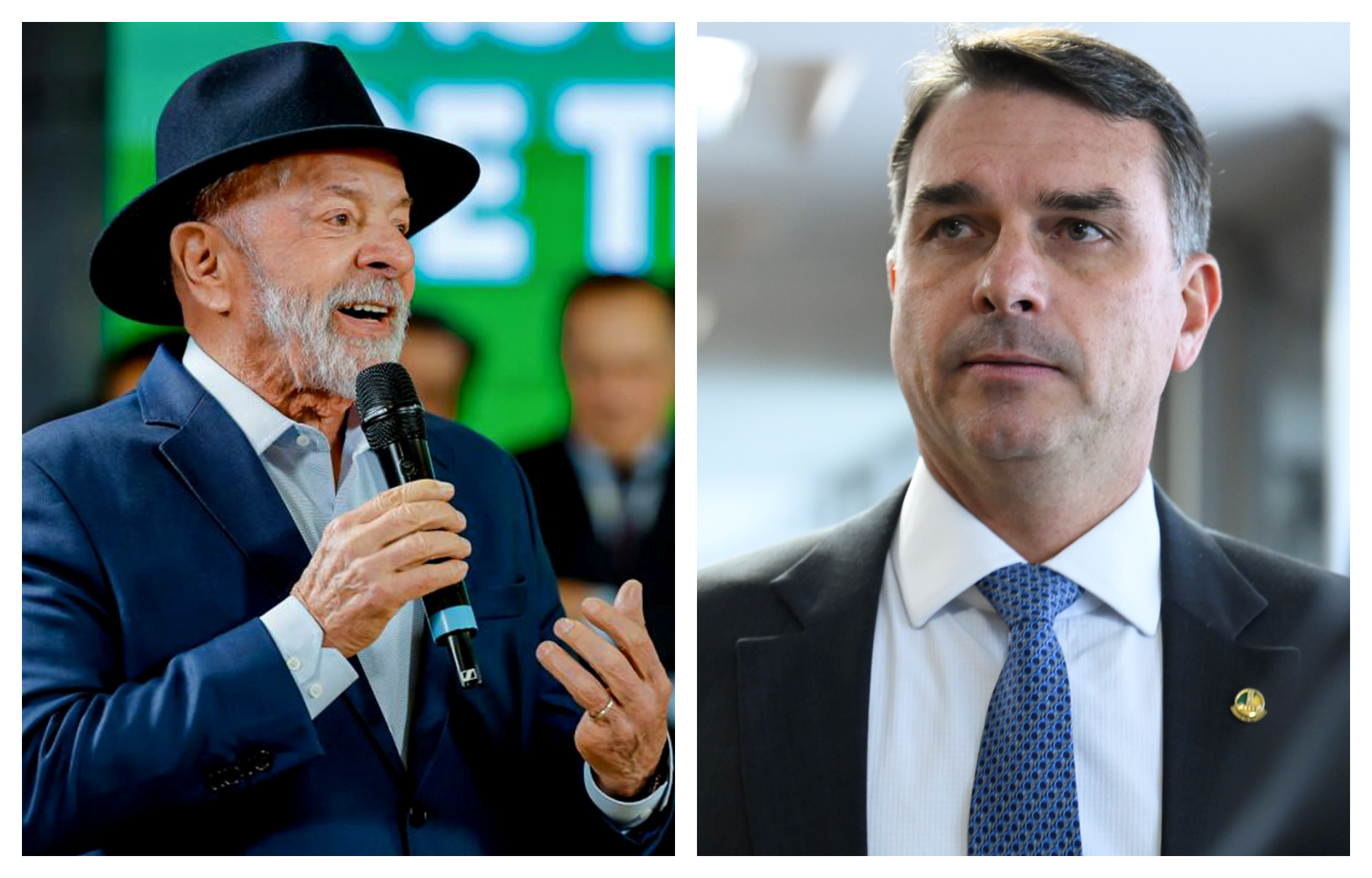 Pesquisa Quaest mostra Lula e Flávio Bolsonaro empatados no 2º turno