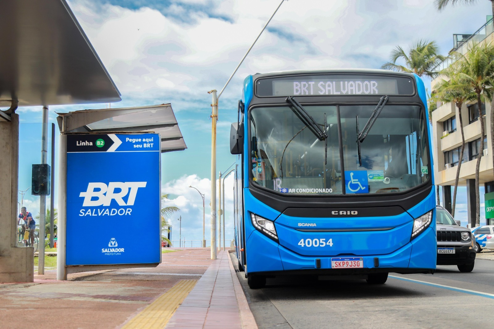 Prefeitura inicia operação de nova linha do BRT Salvador nesta quarta (9)