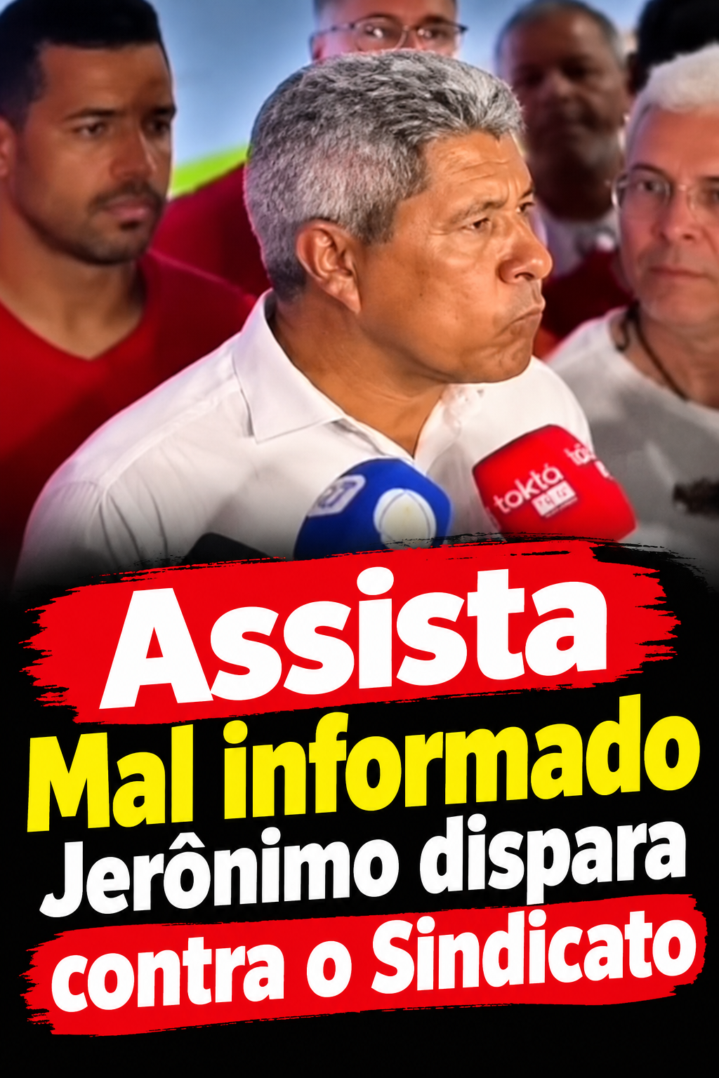 Assista : Mal informado Jerônimo dispara contra os Sindicatos de Rodoviários