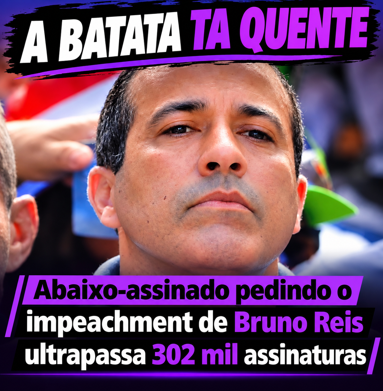 Abaixo-assinado que cobra a impeachment contra Bruno Reis já passou de 300 mil