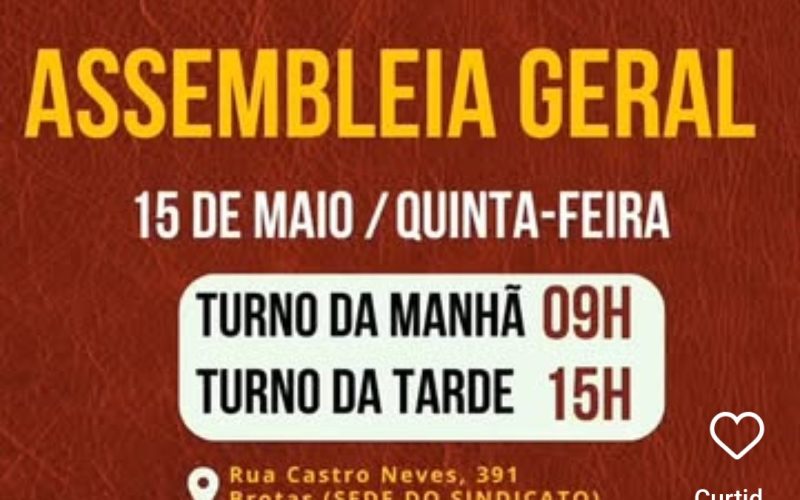 Assembleia dos Rodoviários