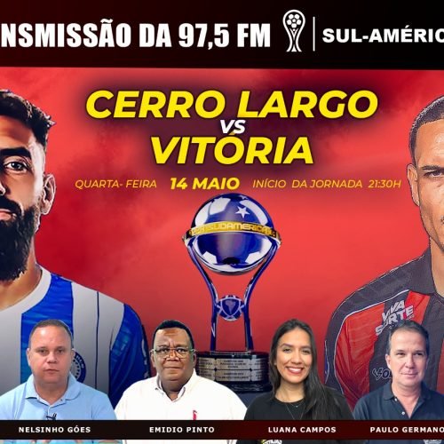Assista AO VIVO – Cerro Largo x Vitória