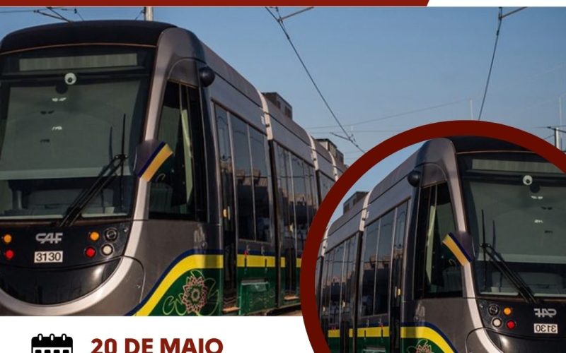 Audiência pública do VLT do subúrbio acontecerá no próximo dia (20)