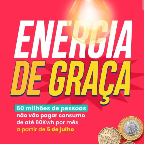 Rui Costa anuncia Energia de Graça, leia e entenda.