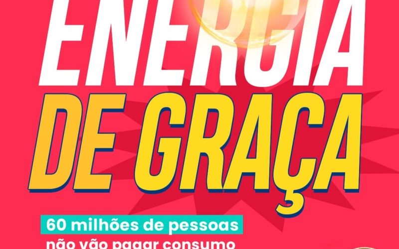 Rui Costa anuncia Energia de Graça, leia e entenda.