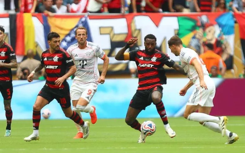 Flamengo reage, mas sucumbe à força do Bayern em jogo que expõe distância entre Europa e América do Sul
