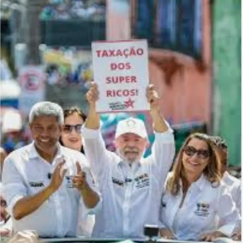 No 2 de Julho, Lula prega justiça tributária e mira super-ricos em discurso na Bahia