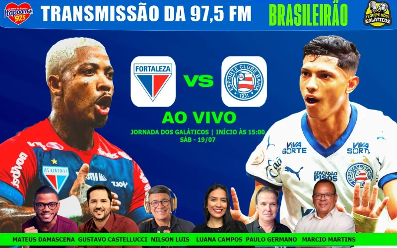 Bahia enfrenta o Fortaleza de Paiva pelo G4