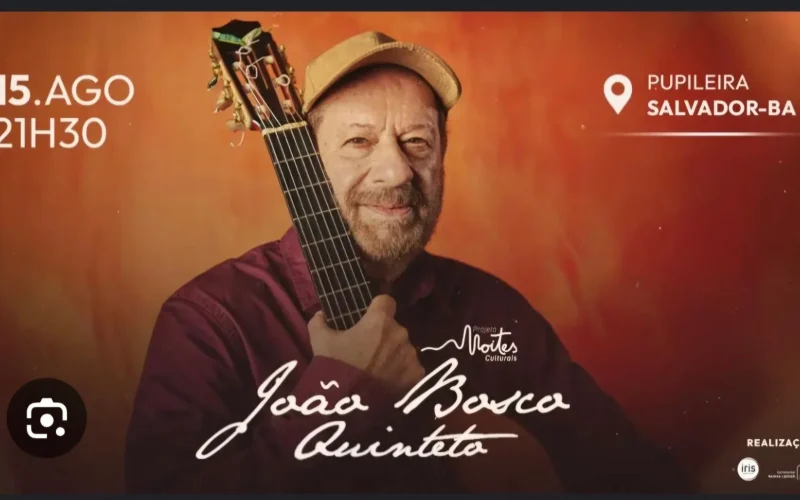 João Bosco – Turnê “Boca Cheia de Frutas”