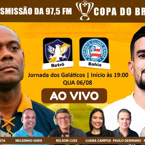Bahia encara o Retrô pela Copa do Brasil e busca vaga nas quartas de final