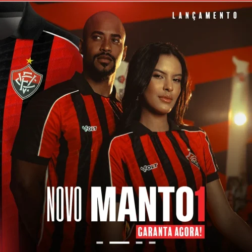 Vitória lança novo uniforme alternativo inspirado nos anos 90