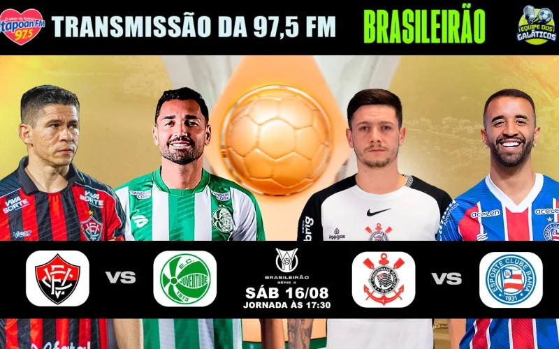 Dupla Ba-Vi entra em campo neste sábado com metas opostas no Brasileirão 2025