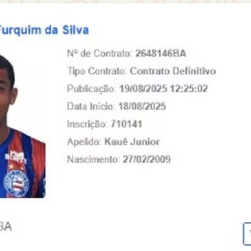 Bahia regulariza e anuncia Kauê Furquim, pivô de polêmica entre o clube e o Corinthians