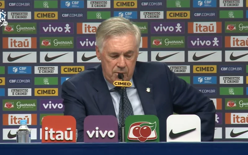 Sem Neymar: veja lista de convocados de Ancelotti para as Eliminatórias da Copa
