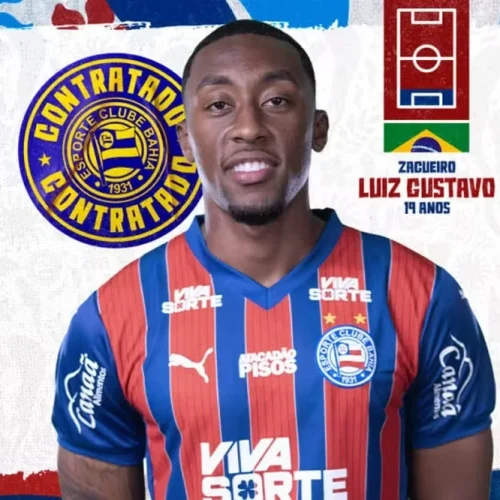 Bahia anuncia contratação do zagueiro Luiz Gustavo, ex-Vasco