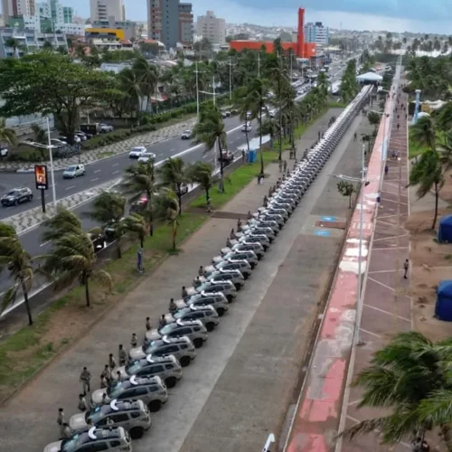 Governo do Estado da Bahia entrega 120 novas viaturas, Veja