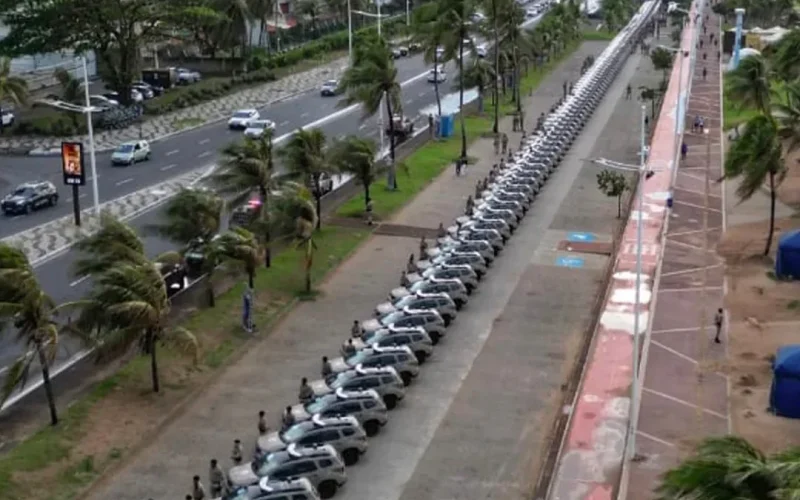 Governo do Estado da Bahia entrega 120 novas viaturas, Veja
