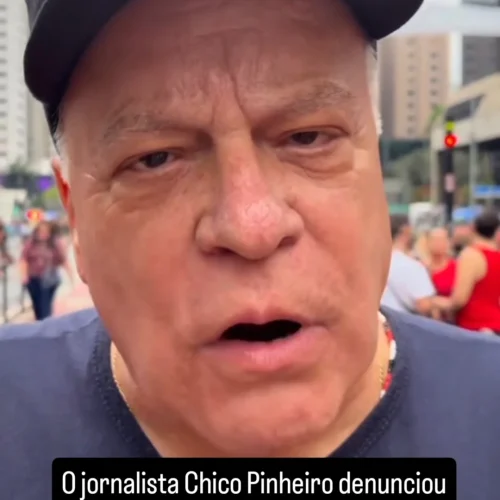 Chico Pinheiro acusa a GCM de São Paulo de jogar viaturas na multidão contra a PEC da Blindagem, Assista