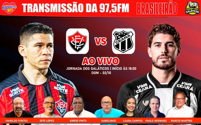 Vitória encara o Ceará em jogo decisivo para evitar rebaixamento na Série A