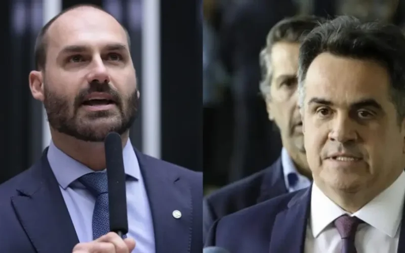 Ciro Nogueira diz que Eduardo Bolsonaro causou prejuízos gigantescos ao Brasil, e Eduardo rebateu, Veja
