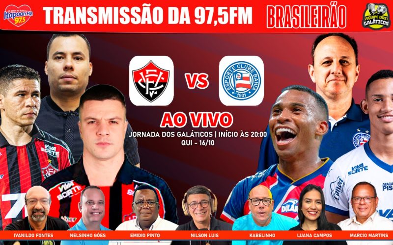 Quem é o favorito do Ba-Vi: Vitória luta pela sobrevivência e Bahia mira a Libertadores