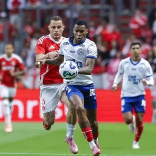 Bahia empata com o Inter e quebra série de derrotas como visitante