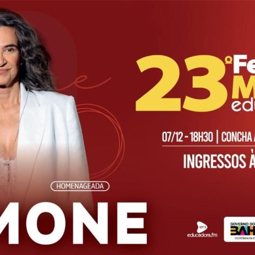 23º FESTIVAL DE MÚSICA EDUCADORA FM com Simone