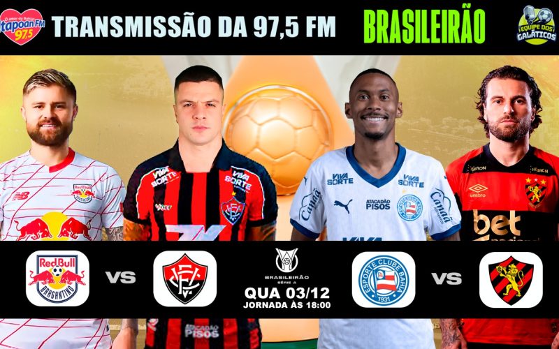 Próxima rodada do Brasileirão 2025 pode ser decisiva para a dupla Ba-Vi