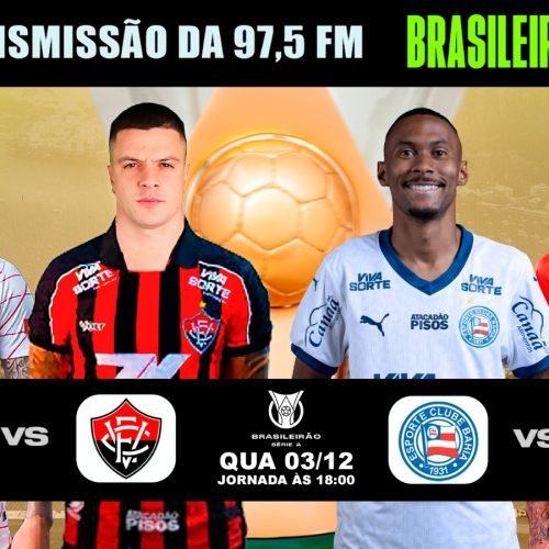 Próxima rodada do Brasileirão 2025 pode ser decisiva para a dupla Ba-Vi