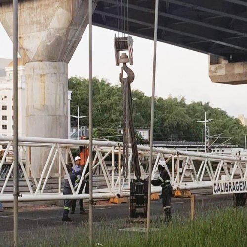 Assista o Desvio do tráfego em frente a Rodoviária que pode gerar engarrafamentos hoje (12)