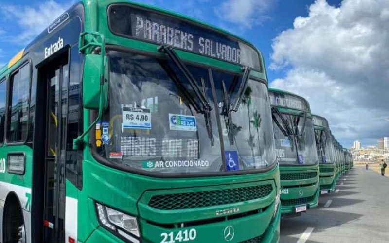 Salvador inicia cobrança de R$ 5,90 de tarifa de ônibus nesta segunda-feira (5); valor é o terceiro mais caro do país